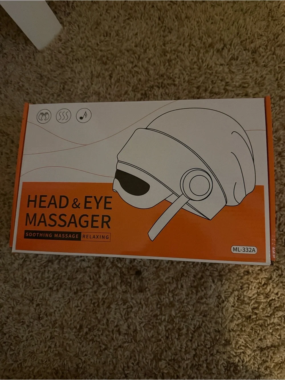 Immersive Head & Eye Spa Mask - Cream NIB